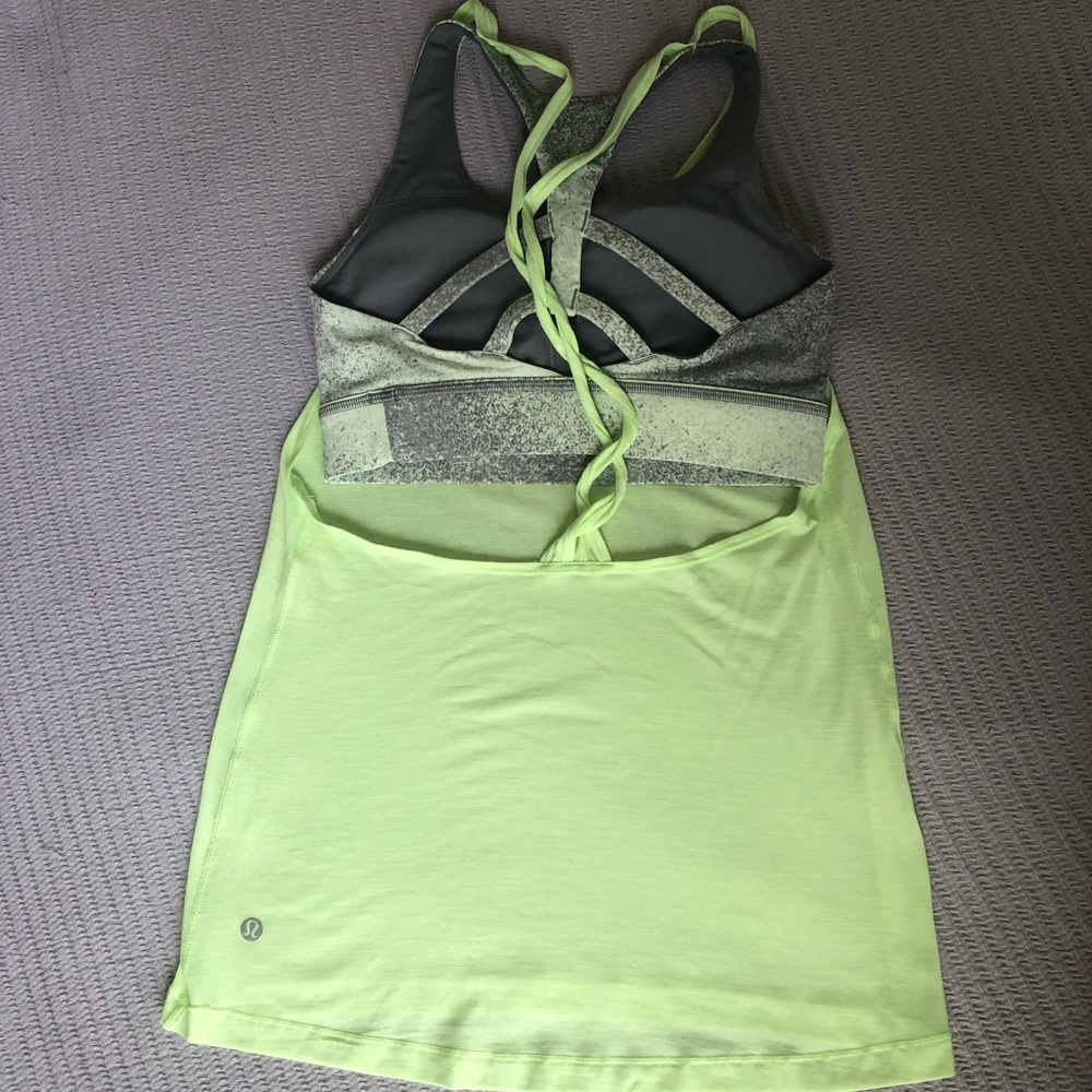 Lululemon twist back tank